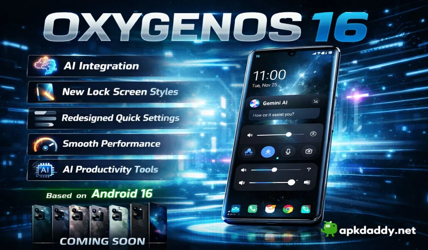 Oxygen os 16 Update